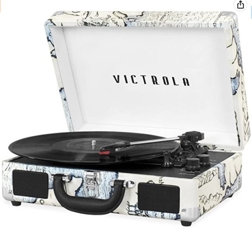 Victrola Bluetooth Suitcase Record Player, Untested, E-Commerce Return, Retail 49.98 - Lot 247