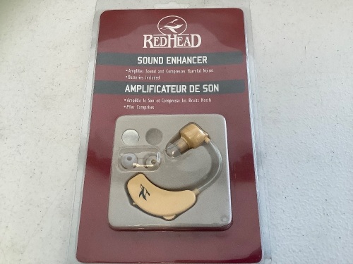 RedHead Sound Enhancer, Powers Up, E-Commerce Return - Lot 254