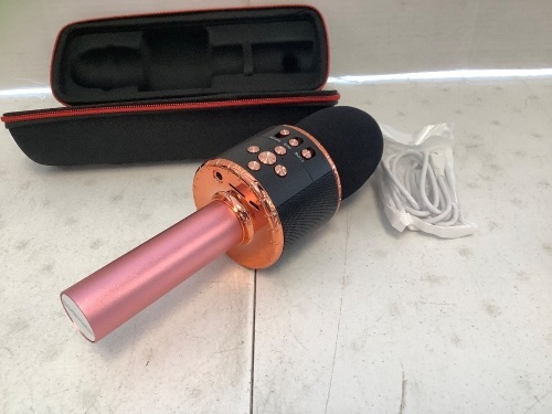 BONAOK Karaoke Microphone, Powers Up, Appears New, Retail 31.99 - Lot 291