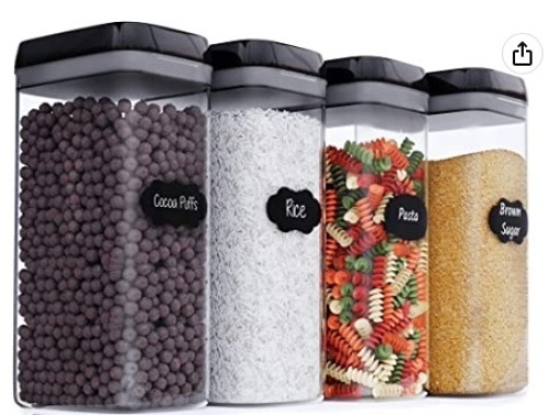Food Storage Containers, May Vary From Stock Photo, Appears New, Retail 39.99 - Lot 323