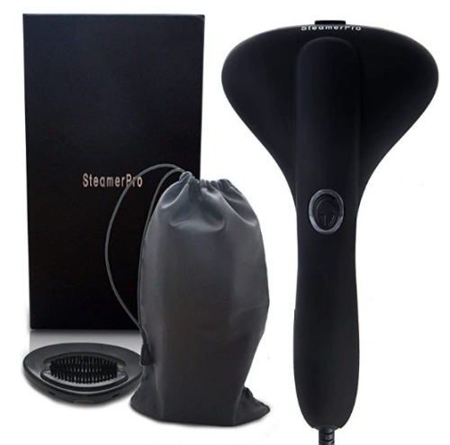 SteamerPro Handheld Clothes Steamer, Powers Up, Appears New, Retail 130.00 - Lot 587