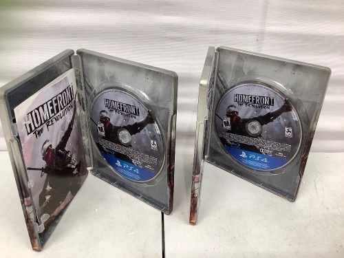Lot of (2) PS4 Homefront Revolution Games, Appears new - Lot 188