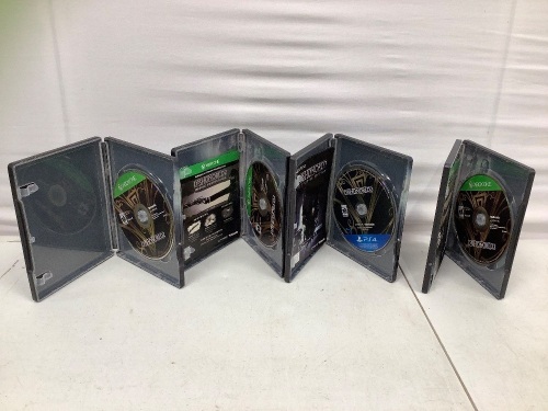 Lot of (2) Xbox & (1) PS4 DisHonored2 Games, Appears New - Lot 126