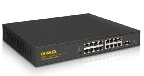 18Port POE Switch, Untested, E-Commerce Return, Bent Bracket on One Side, Retail 99.99 - Lot 215