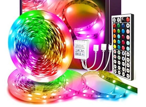 Phopollo Led Strip Lights, Powers Up, Appears New, Retail 32.93 - Lot 176