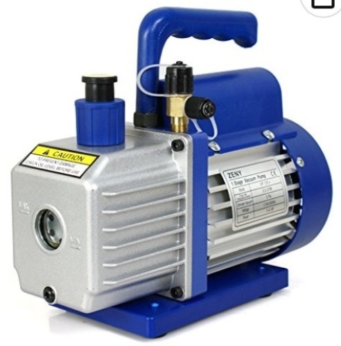 ZENY Single-Stage Vacuum Pump, Untested, E-Commerce Return, Retail 70.99 - Lot 164