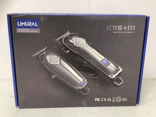 Limural Hair Clippers Kit, Untested, E-Comm Return, Retail $82.00 - Lot 439