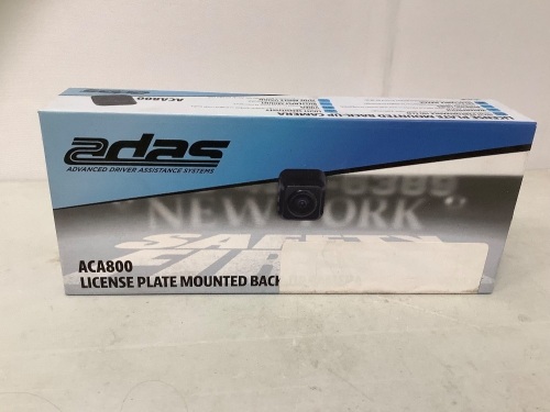 Audiovox License Plate Backup Camera, New, Retail $100.00 - Lot 386