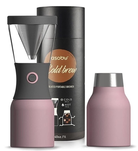 Coldbrew Portable Cold Brew Coffee Maker, Untested, E-Commerce Return, Retail 46.99 - Lot 210