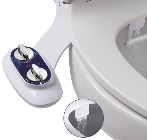 Veken Non-Electric Dual Nozzle Bidet Sprayer, E-Commerce Return, Retail 38.99 - Lot 217