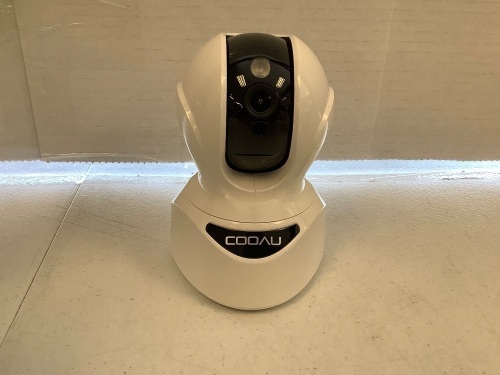 Cooau Indoor Security Camera, E-Comm Return, Retail $49.00 - Lot 310