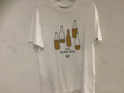 Penguin Mens Beer T Shirt, M, Appears New - Lot 450
