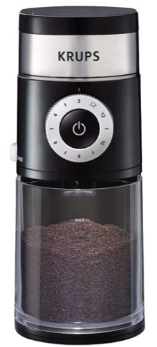 Krups Precision Coffee Burr Grinder, Powers Up, Appears New, Retail $66.00 - Lot 110
