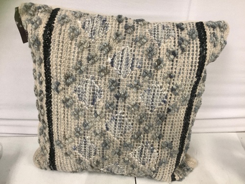 Rizzy Home 20x20 Poly Filled Pillow, Appears New, Retail 66.00 - Lot 492
