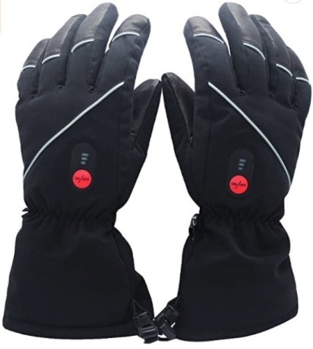 Savior Unisex Heated Gloves, L, Powers Up, Appears New, Retail $140.00 - Lot 482