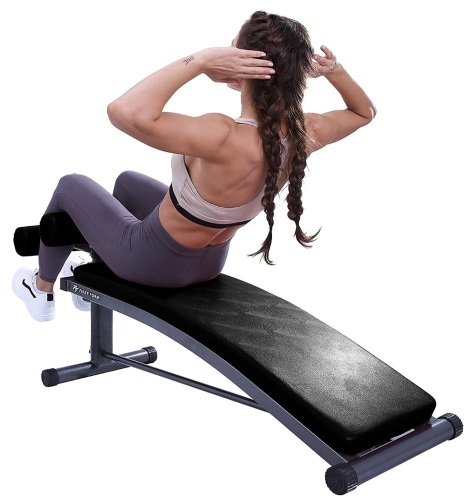 Finer Form Sit Up Bench, Appears New, Retail 154.99 - Lot 499