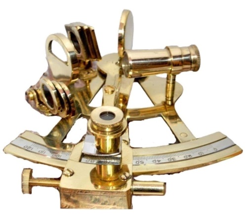 4" Collectible Marine Solid Brass Sextant, E-Commerce Return, Retail 54.99 - Lot 459