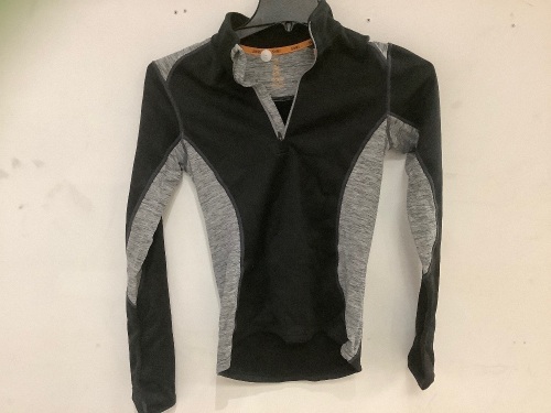 SHE Womens 1/4-Zip Long-Sleeve Shirt, XS, Has Security Tag, E-Commerce Return, Retail 69.99 - Lot 461
