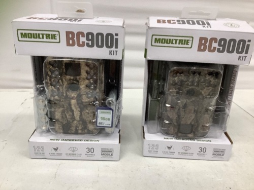 Lot of (2) Trail Cameras, One Missing SD Card, Untested, E-Comm Return - Lot 576