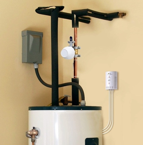 MyGuard Hot Water Heater Shut Off System, Untested, E-Commerce Return, Retail 149.99 - Lot 568