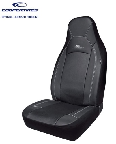 Cooper Tires 2 Pack High Back Seat Covers, E-Commerce Return - Lot 569