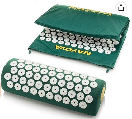 NAYOYA Acupressure Mat & Neck Pillow Set, Appears New, Retail 74.99 - Lot 538