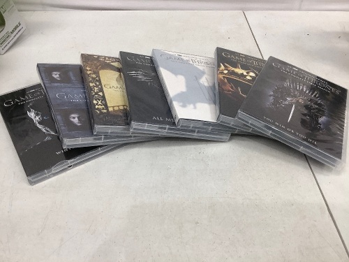 Games of Thrones Seasons 1-7 DVD Set, E-Commerce Return, Retail 49.30 - Lot 97