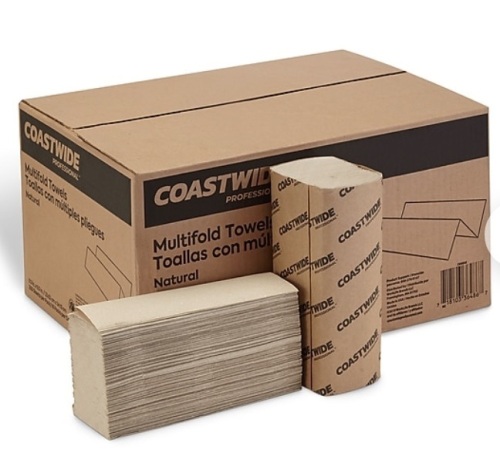 Coastwide Multifold Paper Towels, 16 Pack, New, Retail 37.49 - Lot 578