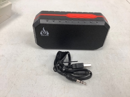 WEYANG Bluetooth Wireless Speaker, Untested, E-Commerce Return, Retail 38.33 - Lot 566