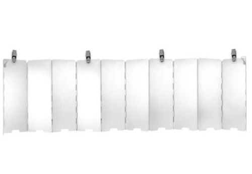 Outdoor Heater Reflector Shield, E-Commerce Return, Retail 19.97 - Lot 595