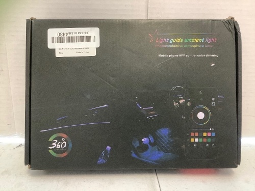 Car Interior Light Strips, Untested, E-Comm Return - Lot 550