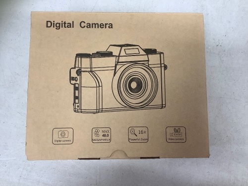 Digital Camera, Powers Up, Appears New - Lot 612