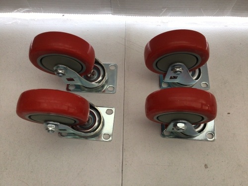 4 Pack Caster Wheels, E-Commerce Return - Lot 109