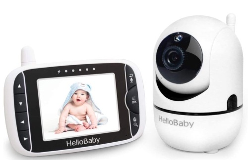 HelloBaby Video Baby Monitor, Powers Up, Appears New, Retail 89.99 - Lot 343