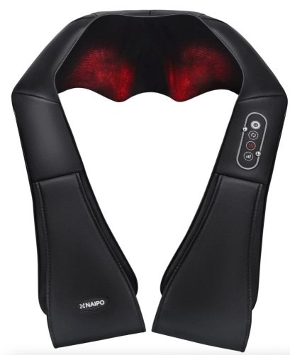 Naipo Neck & Shoulder Massager, Powers Up, Appears New, Retail 159.99 - Lot 267
