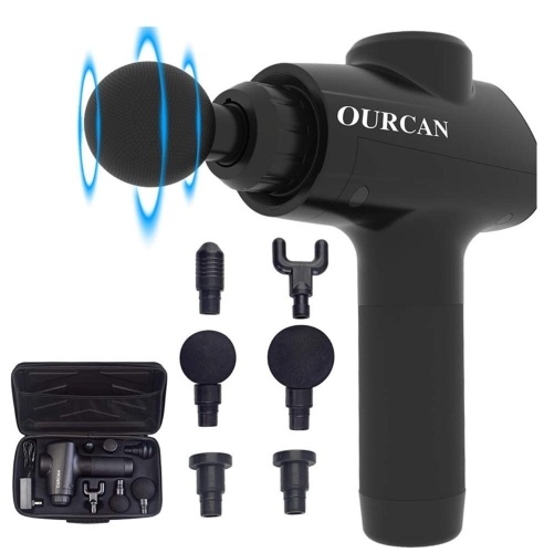 Ourcan Massage Gun, Powers Up, Appears New, Retail 69.99 - Lot 350