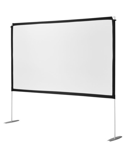 onn. 100" Portable Projection Screen, E-Commerce Return, Retail 75.00 - Lot 321