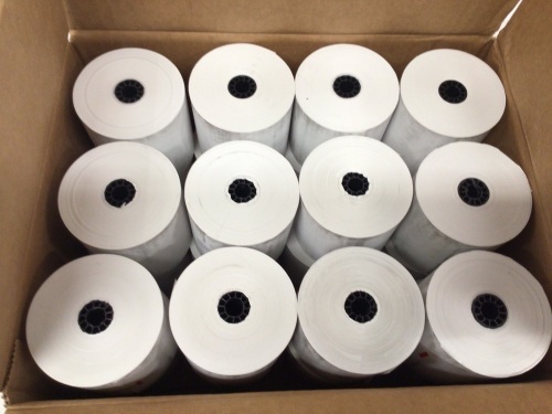 Box of Printer Paper Rolls, E-Commerce Return - Lot 64