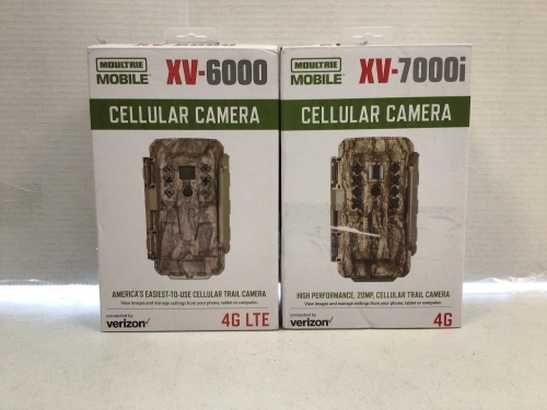 Lot of (2) Moultrie Trail Cameras, Untested, E-Commerce Return, Retail 239.98 - Lot 361
