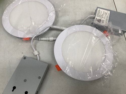 Lediary 6" Slim Recessed Lights, Appears New - Lot 645