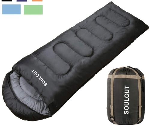 Soulout Sleeping Bag, Appears New, Retail 55.90 - Lot 610