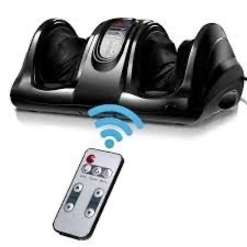 Reflexology Shiatsu Foot Massager w/ High-Intensity Rollers, Remote Control - Lot 684