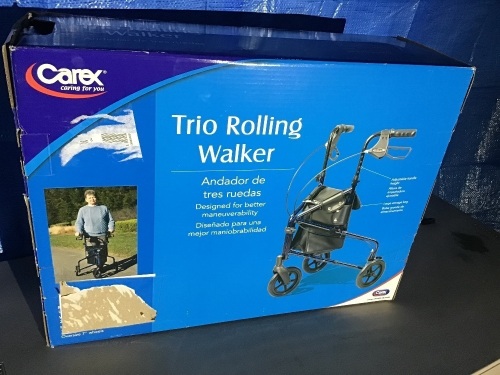 Carex Trio Walker, Like New, Retail - $109.99 - Lot 9