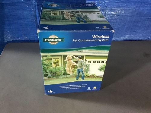 Petsafe wireless pet containment sytem, appears New, Retail - $329.99 - Lot 24