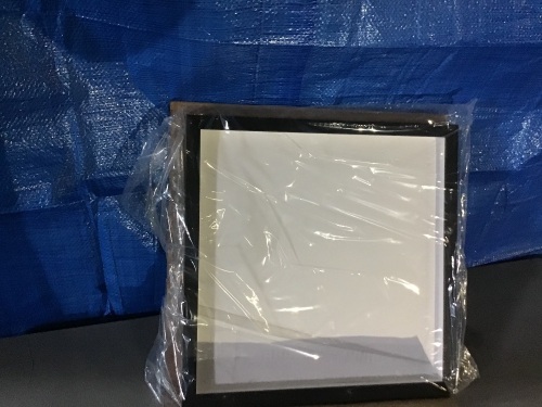 Shadow Box Wood Frame, 16x16, Black, New, Retail - $49.99 - Lot 25