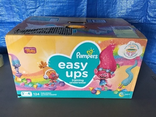 Pampers Easy Ups Trolls training underwear, 3T-4T, 124CT, New, Retail - $49.99 - Lot 29