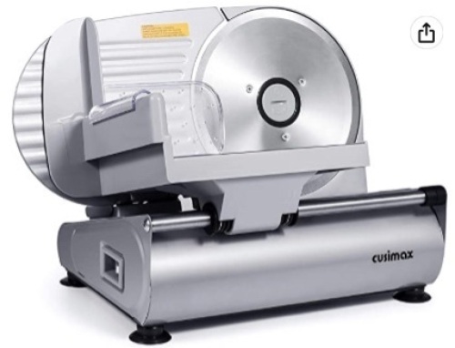 Cusimax Food Slicer, CMFS-200, Like New, Retail - $119.99 - Lot 75