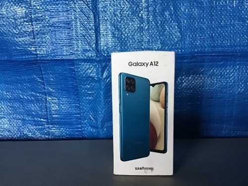 Samsung Galaxy A12, 64GB, Blue, Like New, Retail - $119.99 - Lot 76