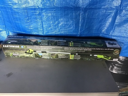 Earthwise 20 Volt Cordless Hedge Trimmer, Like New, Retail - $108.99 - Lot 86
