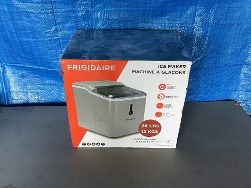 Frididaire Ice Maker, 26LBS, New, Retail - $119.99 - Lot 88